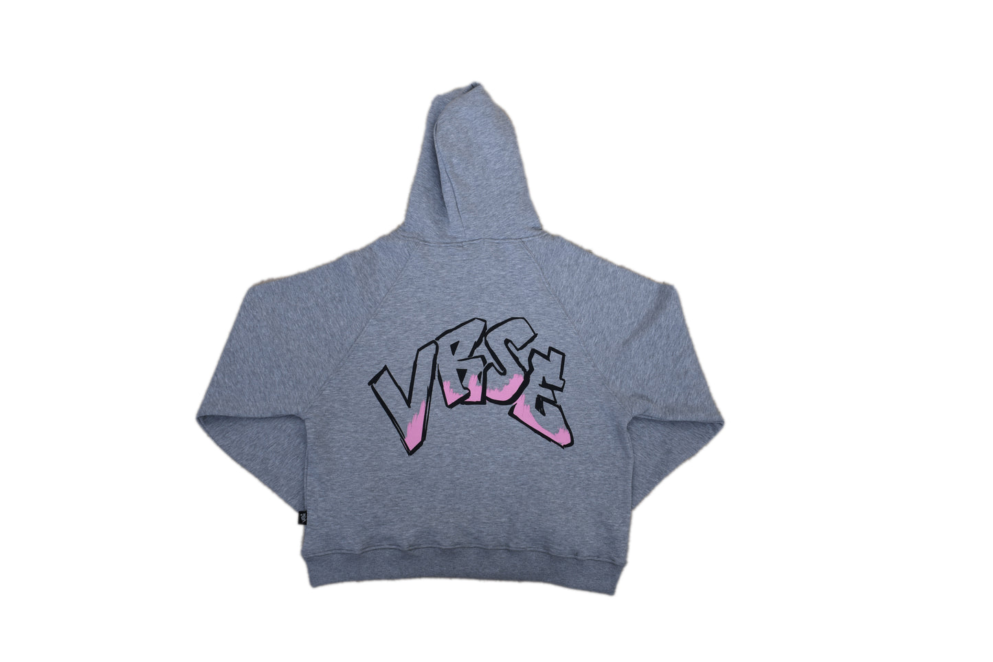 The "VRSE" Hoodie (Pink on Grey)